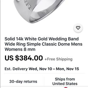 Women’s wedding ring set